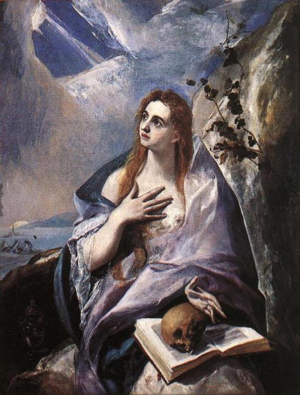 Unknown Artist The Magdalene By El Greco